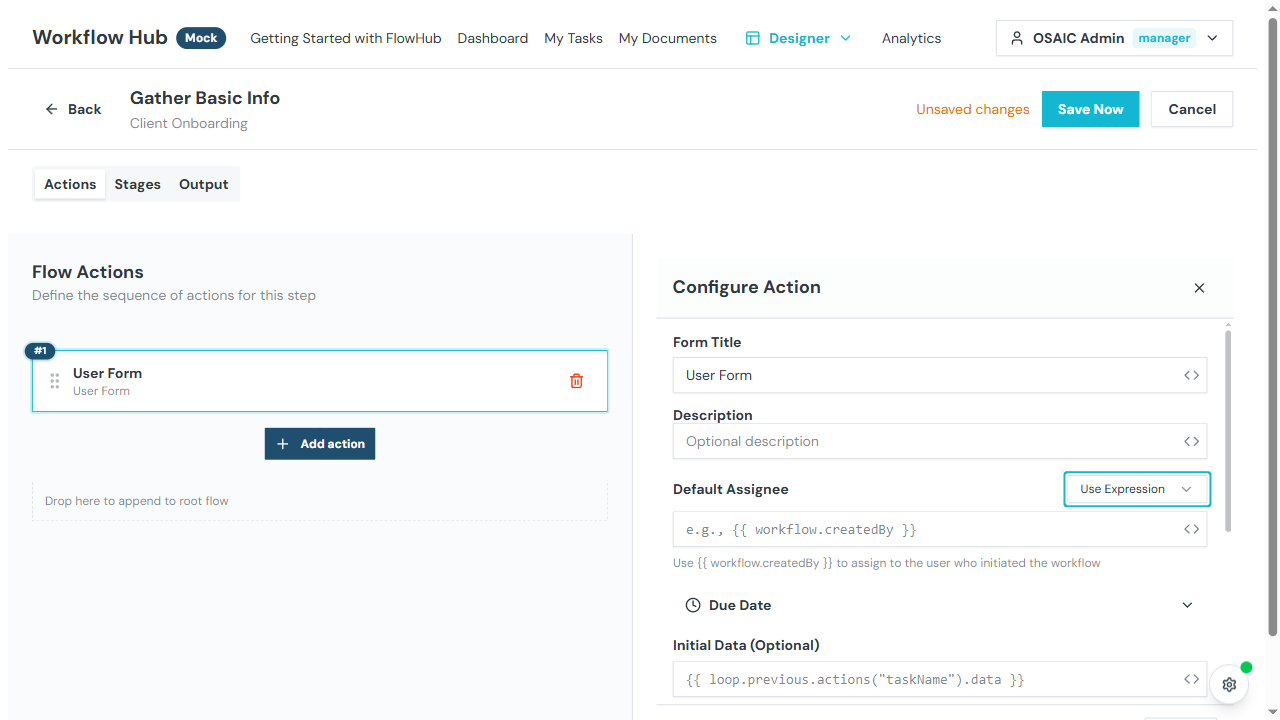 Assignee expression mode